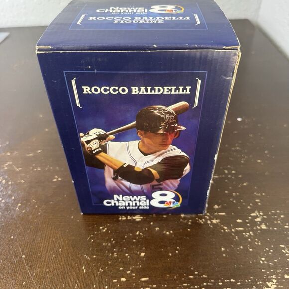 Rocco Baldelli 2008 Figurine Tampa Bay Rays #5 Unopened Original Packaging - Picture 3 of 8